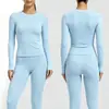 ZORA Venta Caliente Transfronteriza Deporte Manga Larga Nylon Secado Rápido Yoga Fitness Top Manga Larga para Mujer