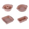 Utensílios de cozimento adequados para forno de alta temperatura, molde de silicone para bolo, bandeja de torradas, molde de silicone para bolo
