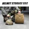 Bolsa para Capacete de Treinamento de Corrida ao Ar Livre Transfronteiriça Equipamento de Fixação Molle Nylon Esportes Motocicleta Bolsa Lateral