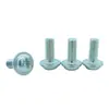Tornillos Phillips de Cabeza Plana Personalizados con Brida Integrada, Tornillos de Máquina de Cabeza Plana con Arandelas, Tornillos de Máquina de Cabeza Redonda
