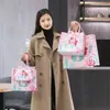 Bolsa de Regalo de Sirena para Jardín de Infancia Bolsa de Regalo de Cumpleaños para Niños Bolso de Gran Capacidad Lindo Dibujo Animado Regalo de Acompañamiento