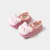 Meias de Chão Balabala Baby Antiderrapantes Pontilhadas Forradas com Lã de Inverno 2025 Novas Meias Quentes para Bebês Meias para Crianças Pequenas