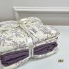 Algodón de Clase A Hilo Doble Aeróbico Juego de Cuatro Piezas Grado Materno e Infantil Kit de Ropa de Cama para el Hogar Sábana de Gasa de Algodón