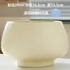 Maceta de Cerámica Simple para Uso Doméstico con Plato, Venta al por Mayor Transfronteriza Temu, Específicamente para Orquídeas Phalaenopsis y Plantas Suculentas