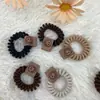 2022 nuevo anillo de tela color té con leche 4.5 cm de diámetro logo de cara sonriente estilo coreano estilo japonés y coreano