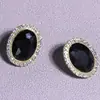 Pendientes de plata S925 aguja de plata lujo ligero alta calidad retro pendientes de esmeralda temperamento femenino diseño nicho pendientes pendientes al por mayor