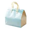 Bolsa aislante de papel de aluminio, logo personalizado, bolsa aislante para llevar, bolsa de entrega en cadena de frío, bolsa de embalaje para alimentos, engrosada