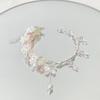 Pulsera Avanzada de Diseño Nicho Impresión Temporada de Flor de Cerezo Pulsera para Novia Pulsera para Pareja Estilo Chino Alto Valor de Color Regalo