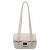 Bolso Cuadrado Pequeño de Moda con Patrón de Lichi y Cierre Elegante, Bolso de Hombro Amarillo Pollito, Bolso de Hombro Versátil Casual