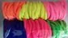 Corda de nylon elástico de borracha sem costura de nylon fabricantes cor fluorescente anel de cabelo da moda corda de cabelo yuan 2 yuan elástico de borracha atacado
