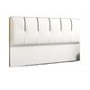 Nuevo Cojín Suave de Cabecera, Cama Doble Integrada Respaldo Simple de Madera Maciza, Panel Trasero Tecnológico, Independiente de Pie
