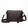 Bolsa Transversal para Mãe de Meia-Idade 2026 Verão Nova Tendência Multicamadas Estilo Mãe e Filha Ombro Único Feminina Pequena de Couro