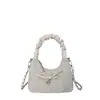 Nova Bolsa Feminina de Axila Hengeng, Bolsa de Ombro Casual Retrô, Bolsa Dumpling, Design de Nicho, Bolsa Transversal Fashion