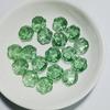 Grânulos soltos de garra de gato de vidro com furo 15*15 antigo feito à mão acessórios para joias DIY material para presilha brincos pingente de franja
