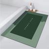 Venta al por mayor del fabricante Alfombra de terciopelo de cristal Felpudo para baño Felpudo de lujo antideslizante Uso en el hogar Tela tecnológica Felpudo absorbente Lavable a máquina