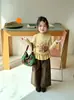 [En Stock] Conjunto para Niña 2026 Otoño Infantil Estampado de Puntos Coloridos Dibujos Animados Camiseta de Manga Larga Cuello Redondo Pantalones Estilo Coreano