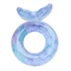 Flotador de natación transfronterizo para adultos, engrosado, de celebridad de internet, colorido, de sirena, para axilas, anillo inflable grande con lentejuelas, flotador de natación para agua