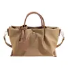 Bolsa de Ombro Feminina Moda Verão 2026 Grande Capacidade Nova Moda Simples Cor Sólida Bolsa Transversal Bolsa de Mão Tendência