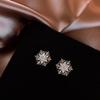 Broche de Floco de Neve Masculino e Feminino Decorações para Terno de Colarinho Branco Broche de Fivela Oculta Versátil Broche Tendência Broche de Temperamento Corsage