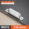 Manija de Puerta sin Taladro Aleación de Aluminio Manija Pequeña Puerta de Madera Ventana Puerta Corredera Puerta Corredera de Cristal Autoadhesivo Cajón Armario