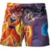 Pantalones de Playa Transfronterizos de Playa para Hombre Dragon Ball Casual Pantalones de Playa para Hombre Pantalones de Playa Impresos en 3D Dragon Ball