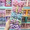 Lindo Color Caramelo Animal Marino Dibujo Animado Lazo para Cola de Cabello Infantil Banda para el Cabello de Estudiante Cuerda para el Cabello