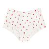 Ropa Interior Especial para Yoga Invisible Sin Costuras Fina Estampada de Corazones Corte de una Pieza Cintura Alta Talla Grande Bragas para Mujer