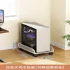 Gabinete de computador móvel, rack de computador de piso, rack de armazenamento de escritório, gabinete de computador, rack de impressora
