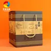 Caja de Regalo para Vino Viejo, Caja Plegable de Embalaje para Vino Blanco, Caja Corrugada para Vino de Arroz, Caja de Embalaje tipo Bolsa para Vino Viejo de Jimo, Caja de Cartón para Vino Viejo