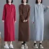 Comercio Exterior Transfronterizo 2026 Estilo Nuevo Algodón Puro Transpirable Moderno Holgado Adelgazante Versátil Vestido