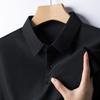 Camiseta Business jacquard fino verão masculina CAMISA POLO e-commerce transfronteiriço explosões jovens e de meia-idade masculina camiseta de manga curta