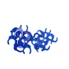 Purificador de Agua Abrazadera Azul Interfaz de 2 Puntos 3 Puntos Abrazadera para Tubería Pe Conector de Enchufe Rápido Pieza de Bloqueo Hebilla Accesorios para Purificador de Agua Juego Completo