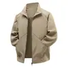 Jaqueta de Primavera Masculina Moderna Solta Estilosa Casual Casaco Masculino Top Primavera e Outono