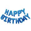 Paquete de globos de feliz cumpleaños Colgando letras de feliz cumpleaños Guardería Diseño de fiesta de cumpleaños para bebé