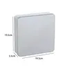 Caja Metálica de Plata Multiespecificación Dulces Regalo Unidad USB Insignia Almacenamiento Caja de Hierro Caja Vacía En Stock Mayoreo