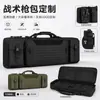 Bolsa táctica personalizada para armas, bolsa de almacenamiento para exteriores, verde militar y negro, engrosada, resistente al desgaste, multifuncional, portátil, bolsa de equipo de un solo hombro