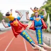 Dia dos Pais Balão Metalizado Superman em Formato de Pai Portátil Presente Criativo para o Pai Adereços Atacado para Jardim de Infância