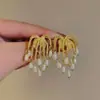 Nuevos Pendientes de Perla con Forma de Fuegos Artificiales para Mujer, Modernos, de Alta Gama, Accesorios de Nicho Simples y Versátiles, Pendientes de Temperamento al por Mayor