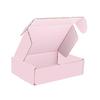 Caja de máquina voladora rosa en color de stock cartón express personalizado caja de embalaje engrosada caja de embalaje negra personalizada lote pequeño