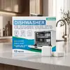 Tabletas Limpiadoras para Lavavajillas Jakehoe, Tabletas Multiusos Solubles en Agua que Descomponen Almidón, Manchas de Grasa, Manchas de Té, Manchas de Café y Eliminan Olores