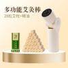 Dispositivo Portátil de Moxabustão com Moxa de Pedra, Ferramenta de Moxabustão Gua Sha de Mão, Bastão de Moxa Multifuncional de Mão Atacado