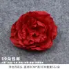 Arranjo de Caminho de Flores Vermelhas para Casamento, Decoração de Casamento com Flores de Rosa, Arranjo Floral, Materiais Florais, Flores de Seda, Flores Artificiais Vinho