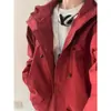 Chaqueta softshell impermeable, a prueba de viento y a prueba de polvo para mujer, adecuada para senderismo en otoño, con diseño de chaqueta tipo béisbol con capucha, ideal para deportes, ocio y montañismo