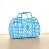 Cesta de Ducha Portátil de Plástico con Forma de Diamante Grande, Cesta de Plástico para Artículos Varios, Cesta de Almacenamiento para Baño, Cesta de Artículos de Tocador Ensamblada, Cesta Suave