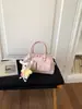 Bolso de Mano Transfronterizo Estilo Coreano para Mujer 2026 Nuevo de Moda Gran Capacidad Doble Bolsillo Bolso de Hombro Debajo del Brazo Bolso Boston