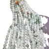 Xinjiang Tianshan Cuentas Sueltas Verdes al por Mayor Cuentas Redondas Cuentas de Jade Hielo Cuentas Estilo Antiguo Cuentas Barril Accesorios Semi-Terminados para DIY