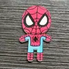 Broche de Dibujos Animados de Acrílico Estilo Harajuku Ins Insignia de Anime Superman Spider-Man Pegatina para Teléfono Bolso Pin de Accesorio Pequeño