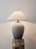 Ornamento estilo japonês vaso de cerâmica luminária de mesa para sala de estar em estilo silencioso Modelo Chinês Quarto de Hotel Hostel Quarto de designer Luminária de cabeceira