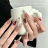Decorações K9 para nail art, cor de caramelo, fundo aberto, empilháveis, outono/inverno, estilo Melard, quadrado robusto, formato de ovo de pombo, bolinhas de strass feitas à mão para decoração de unhas