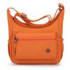 Bolsa de ombro transversal feminina de nylon para viagem, primavera e verão, leve, à prova d'água, com vários compartimentos, para comércio exterior
